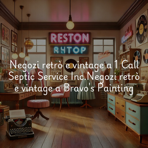 Negozi retrò e vintage a