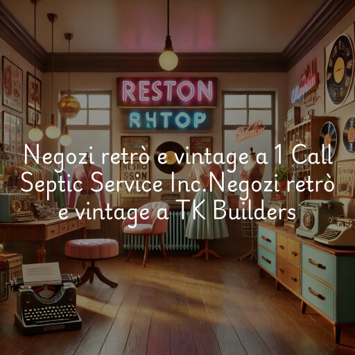 Negozi retrò e vintage a