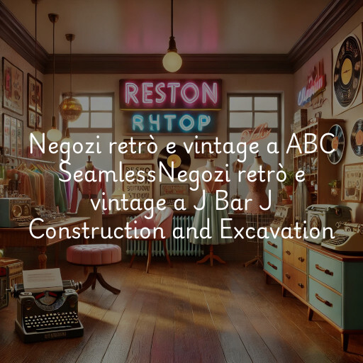 Negozi retrò e vintage a