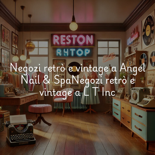 Negozi retrò e vintage a