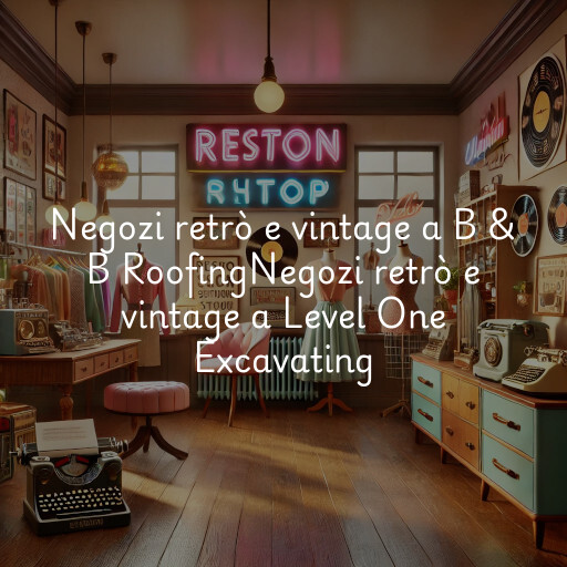 Negozi retrò e vintage a