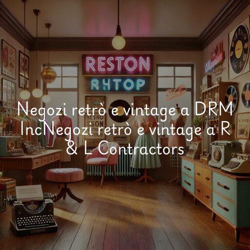 Negozi retrò e vintage a