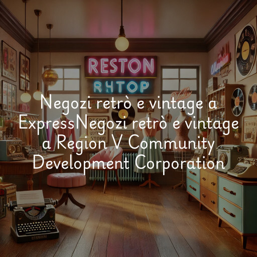 Negozi retrò e vintage a