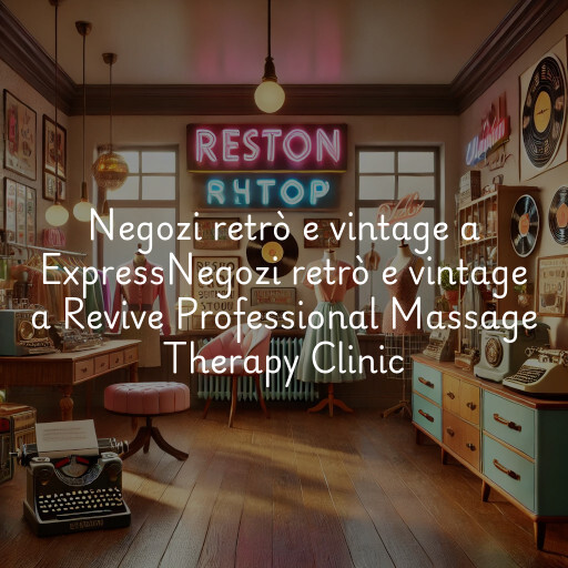 Negozi retrò e vintage a