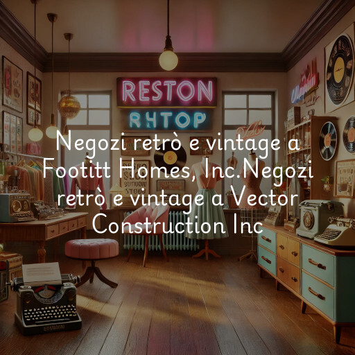 Negozi retrò e vintage a