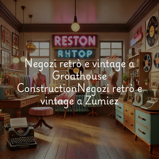 Negozi retrò e vintage a