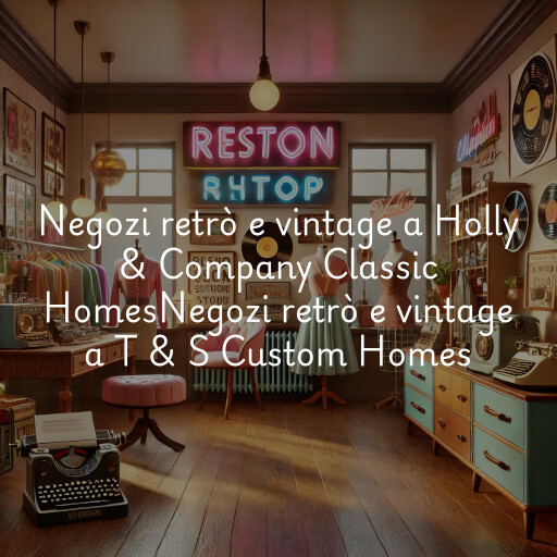 Negozi retrò e vintage a