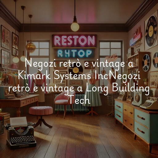 Negozi retrò e vintage a