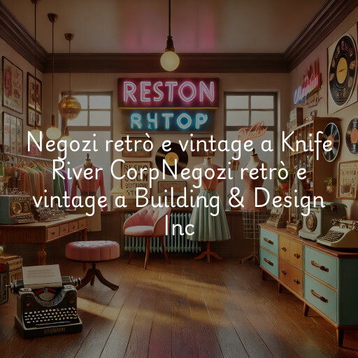 Negozi retrò e vintage a