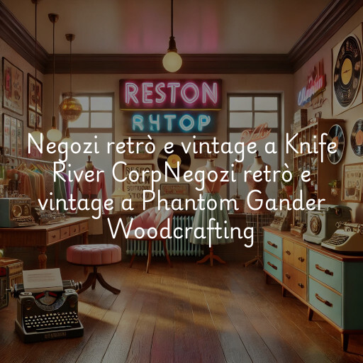 Negozi retrò e vintage a