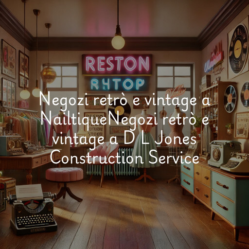Negozi retrò e vintage a