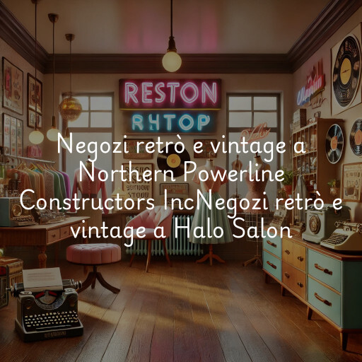 Negozi retrò e vintage a