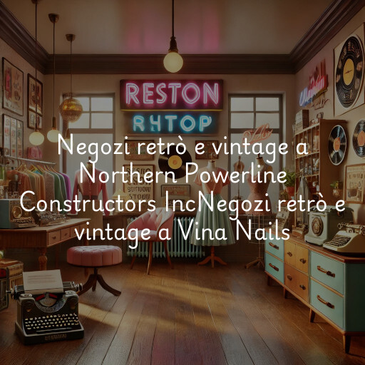 Negozi retrò e vintage a