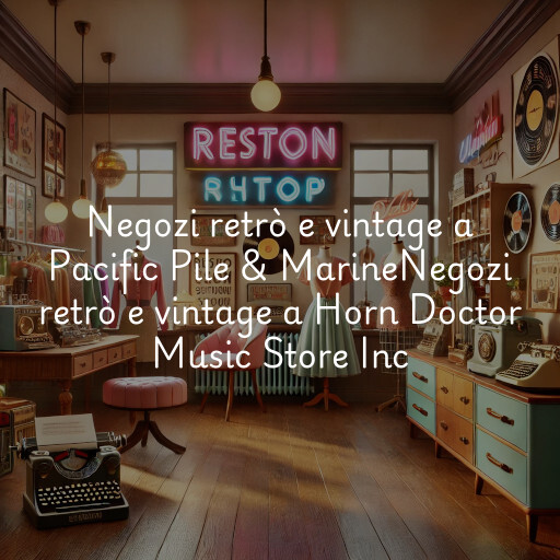 Negozi retrò e vintage a