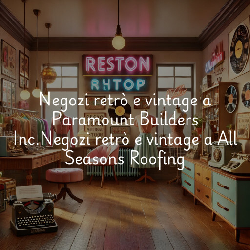 Negozi retrò e vintage a