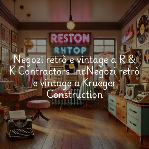 Negozi retrò e vintage a