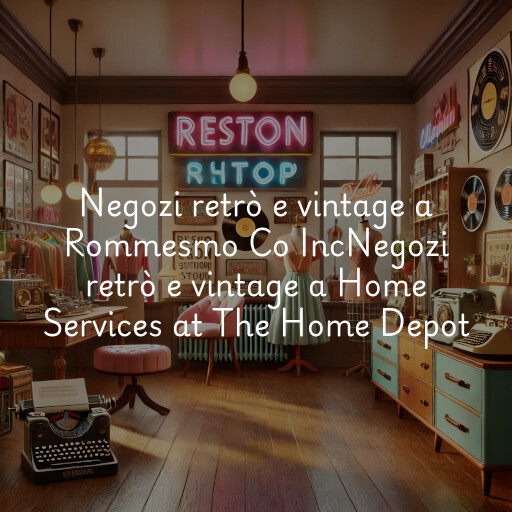 Negozi retrò e vintage a