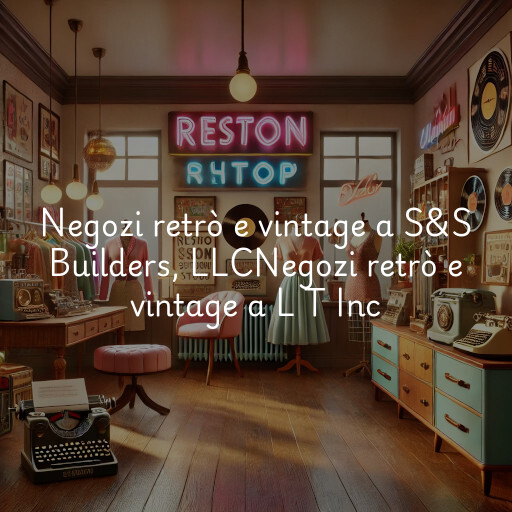 Negozi retrò e vintage a