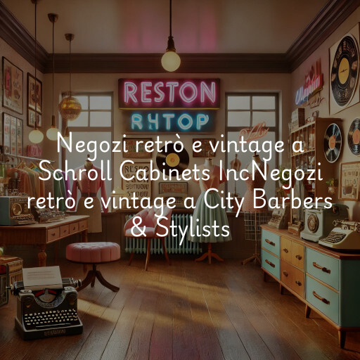Negozi retrò e vintage a