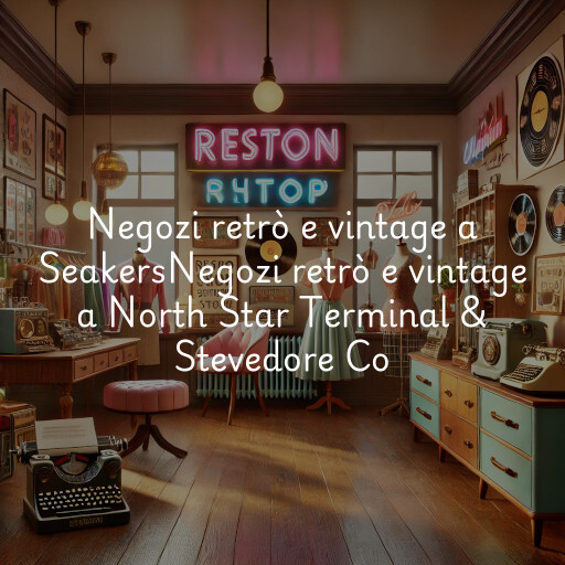 Negozi retrò e vintage a