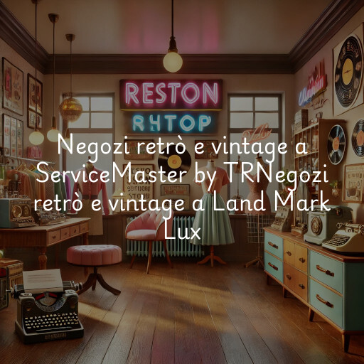 Negozi retrò e vintage a