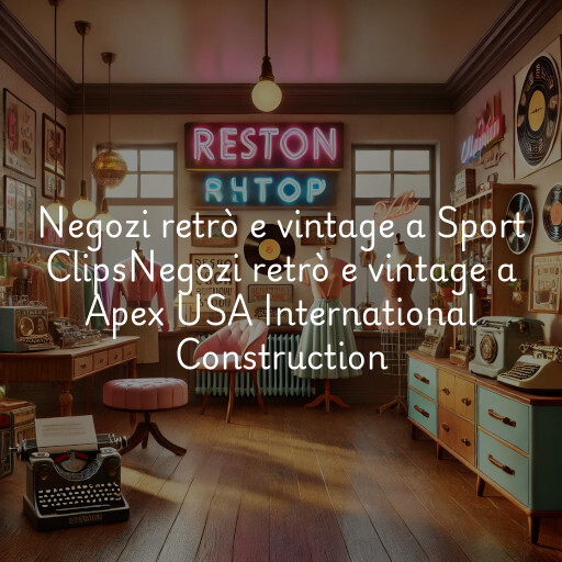 Negozi retrò e vintage a