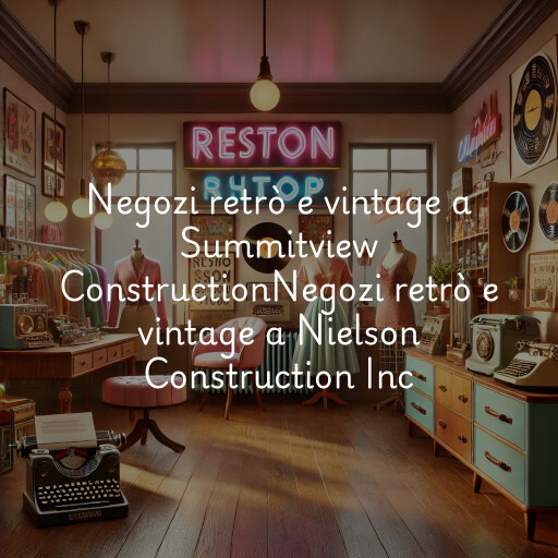 Negozi retrò e vintage a