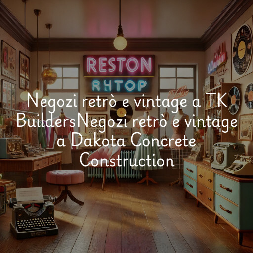 Negozi retrò e vintage a