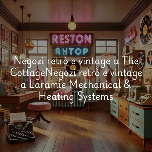 Negozi retrò e vintage a