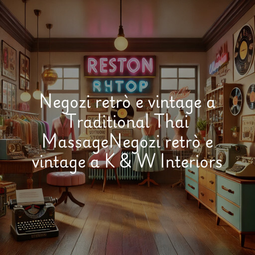 Negozi retrò e vintage a