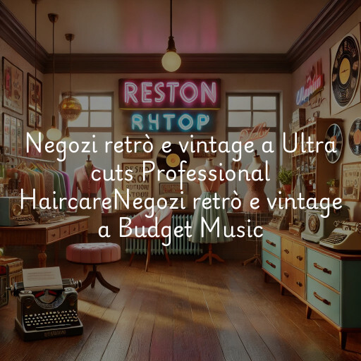 Negozi retrò e vintage a