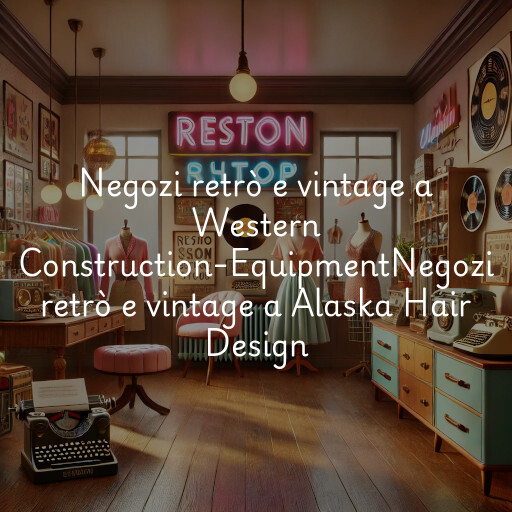 Negozi retrò e vintage a