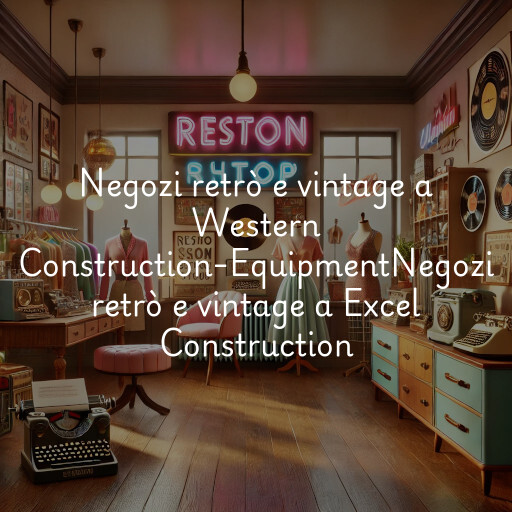 Negozi retrò e vintage a