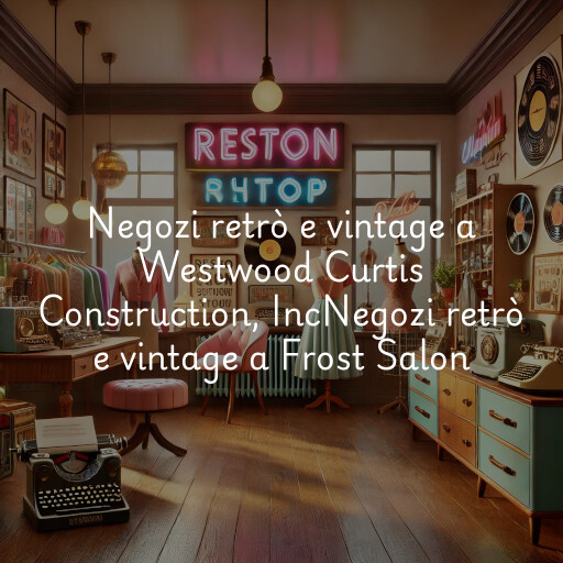 Negozi retrò e vintage a