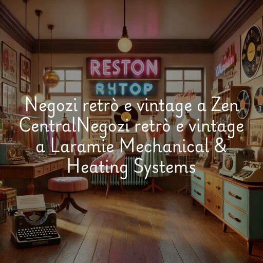 Negozi retrò e vintage a