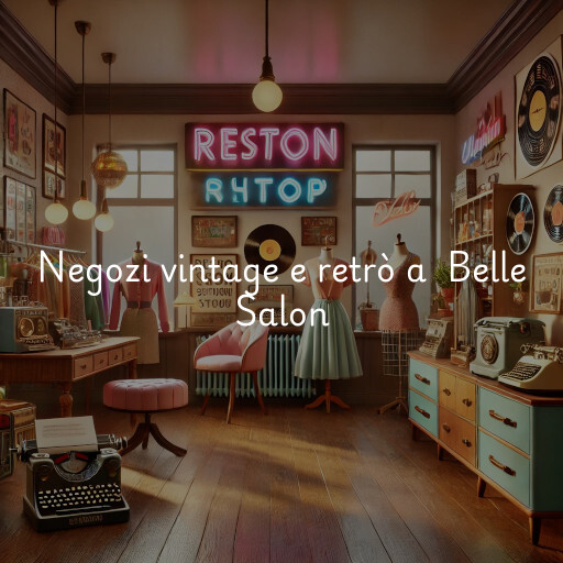 Negozi vintage e retrò a Belle Salon