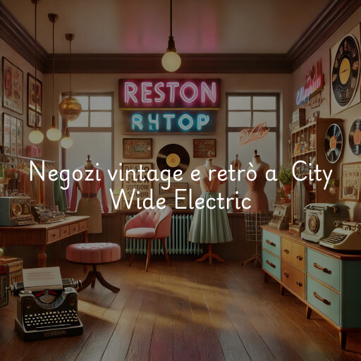 Negozi vintage e retrò a City Wide Electric