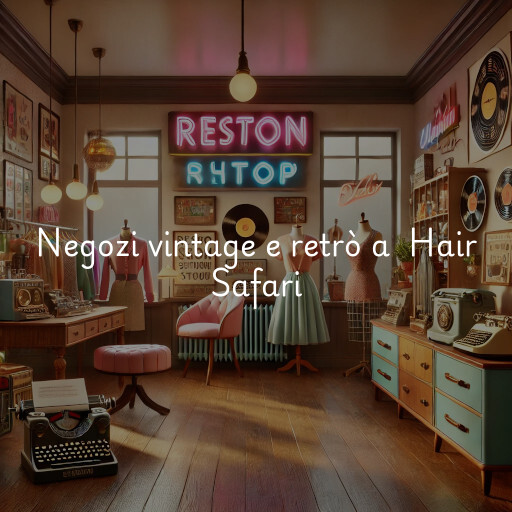 Negozi vintage e retrò a Hair Safari