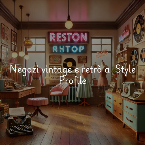 Negozi vintage e retrò a Style Profile