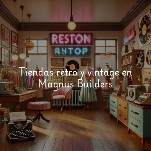 Tiendas retro y vintage en Magnus Builders