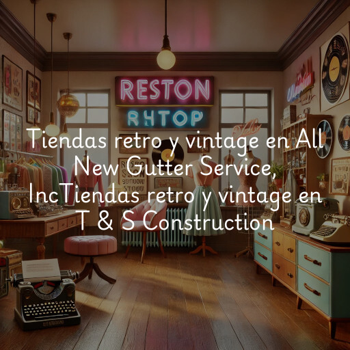 Tiendas retro y vintage en