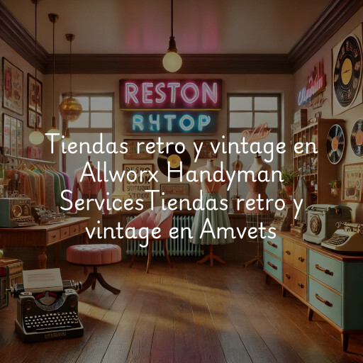 Tiendas retro y vintage en