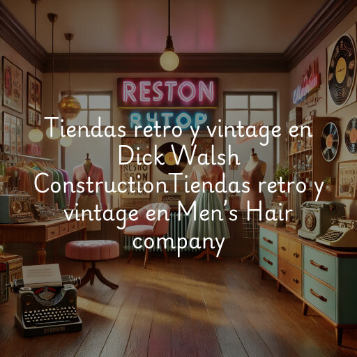 Tiendas retro y vintage en