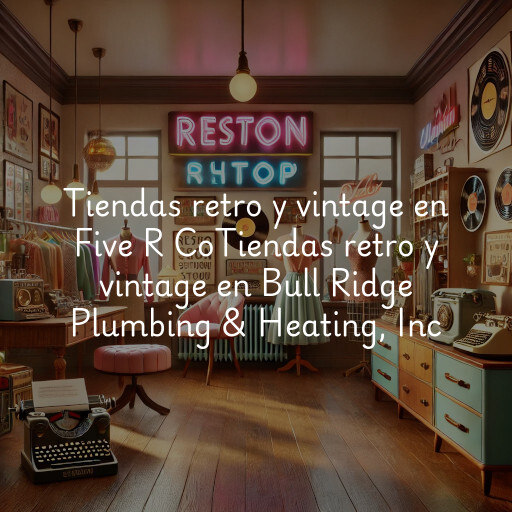 Tiendas retro y vintage en