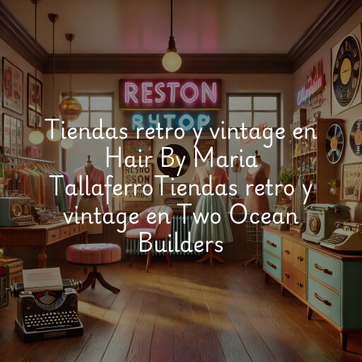 Tiendas retro y vintage en