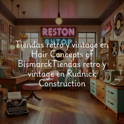 Tiendas retro y vintage en