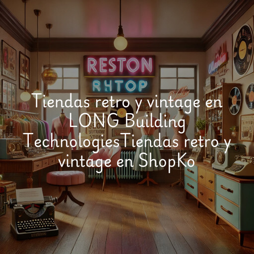 Tiendas retro y vintage en