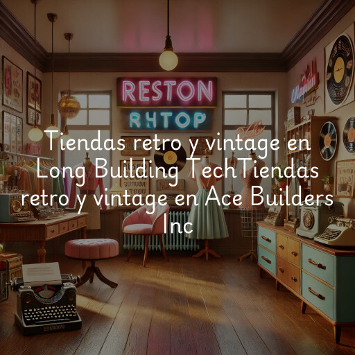 Tiendas retro y vintage en