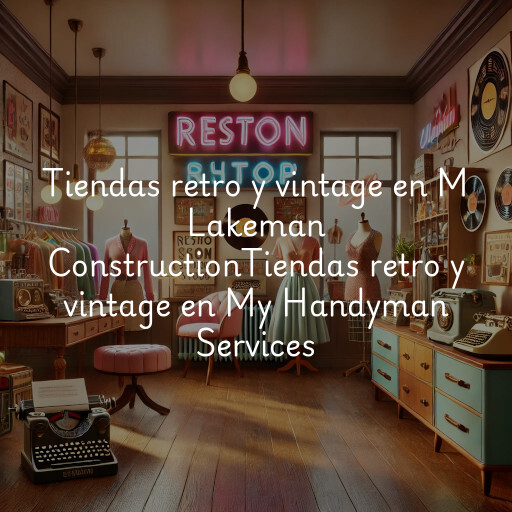 Tiendas retro y vintage en