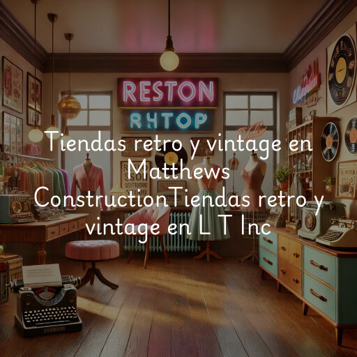Tiendas retro y vintage en